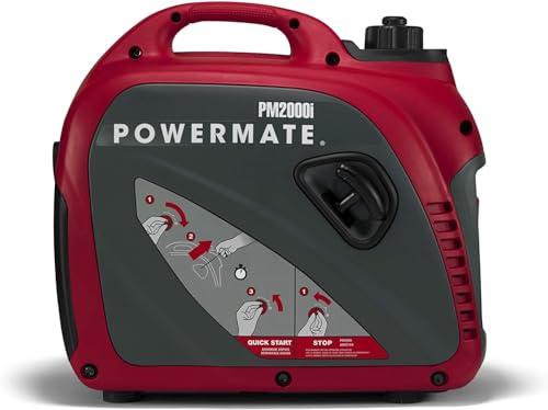 2,000-Watt Gas-Powered Portable Inverter Generator T16477