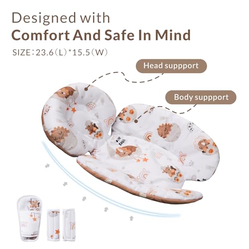 Pink Floral Newborn Insert V145