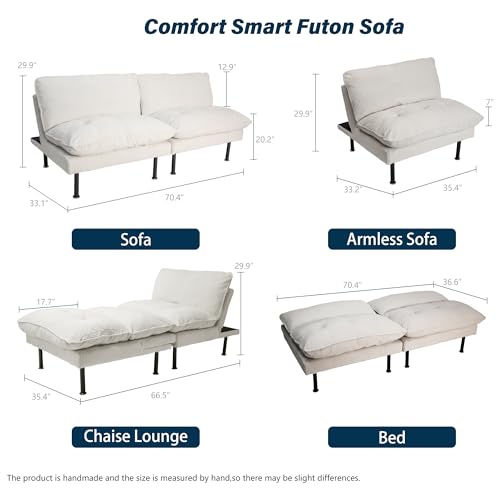 Green 4 in 1 Convertible Futon Sofa Bed U9427
