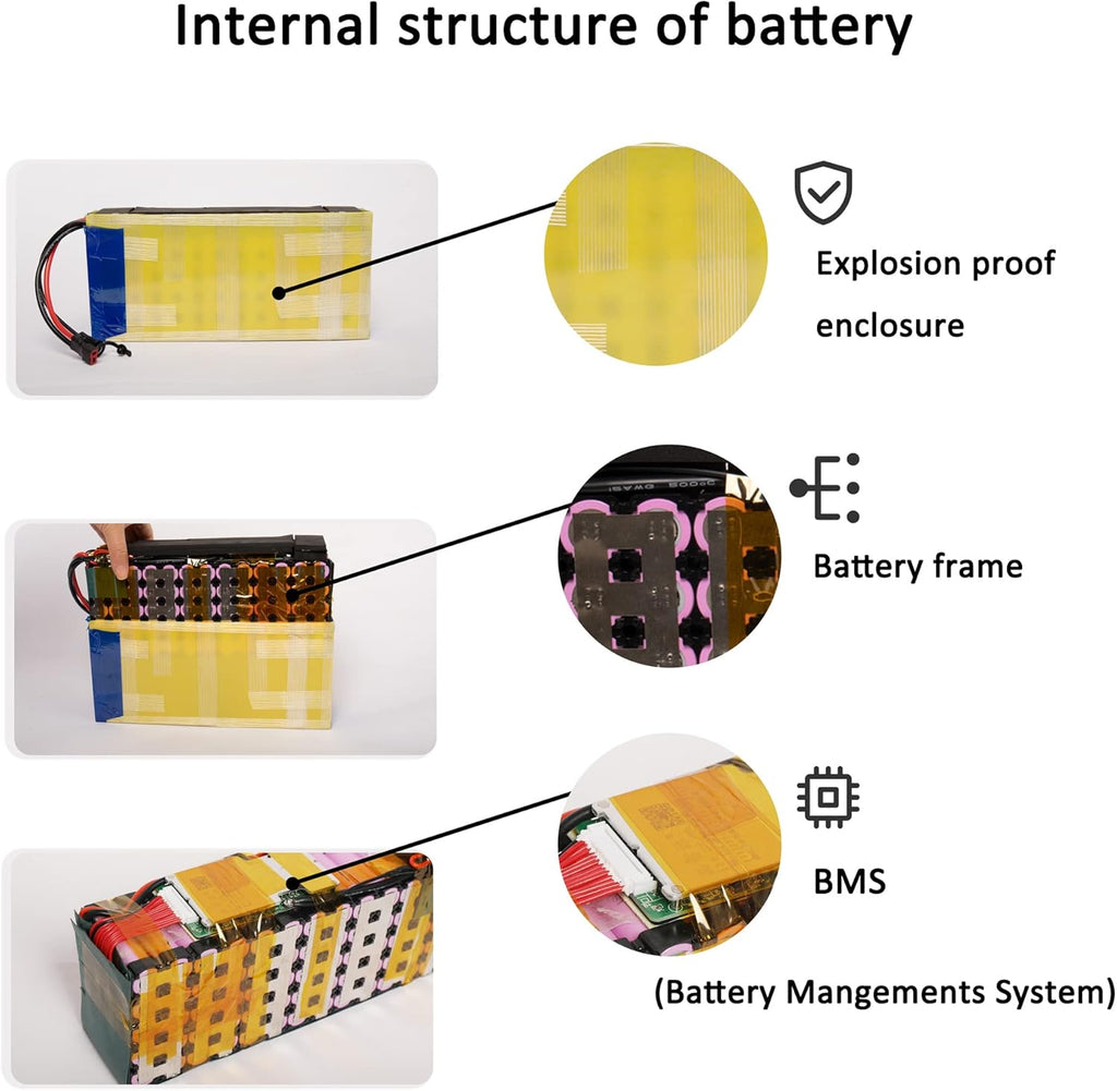36V 20AH Lithium Battery Pack K7538