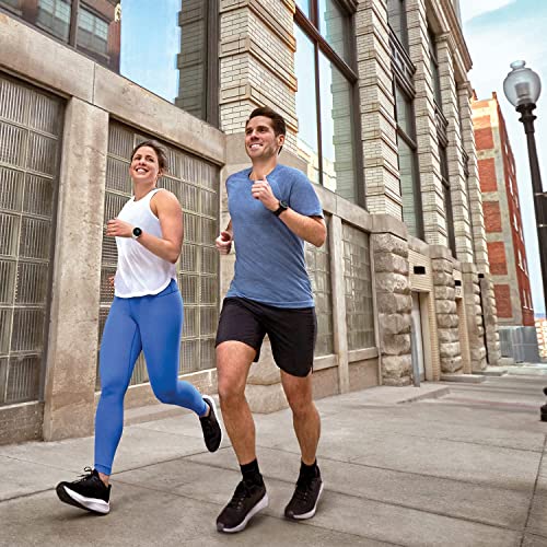Black GPS Running Watch with Heart Rate Monitor O974