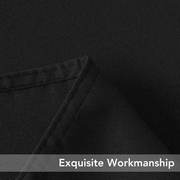 8 Pack Black 120 inch Round Polyester Table Cloth N873