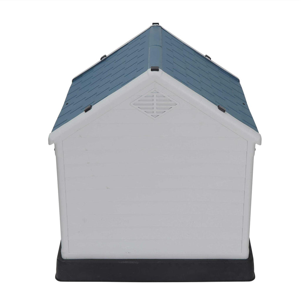 Plastic Dog Kennel with Air Vents and Elevated Floor J14899