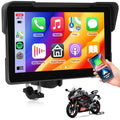 7Inch Motorcycle Carplay Screen, Wireless CarPlay & Android Auto with Waterproof Touchscreen S6764