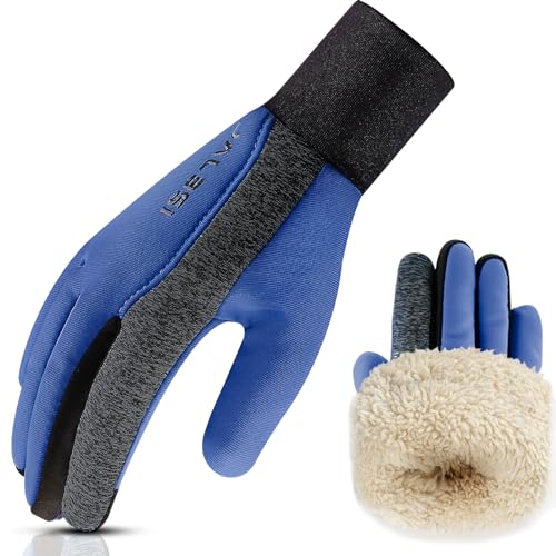 Thermal Wool Fleece Lined Insulated Touchscreen Winter Gloves S3211