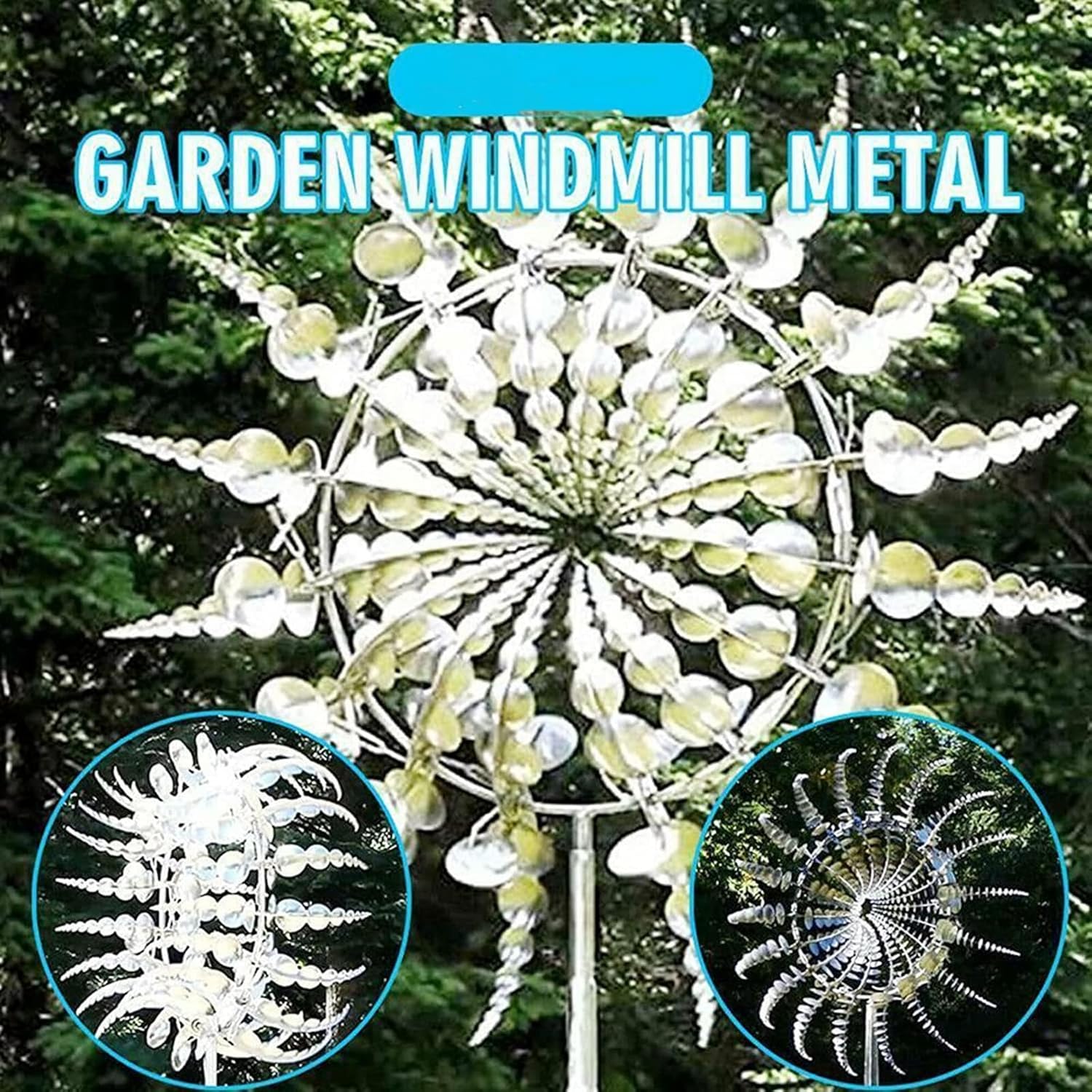 Metal Windmill Garden Decoration O892550