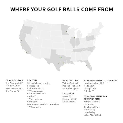 Recycled Used Chrome Soft Triple Track Golf Balls, White U9718