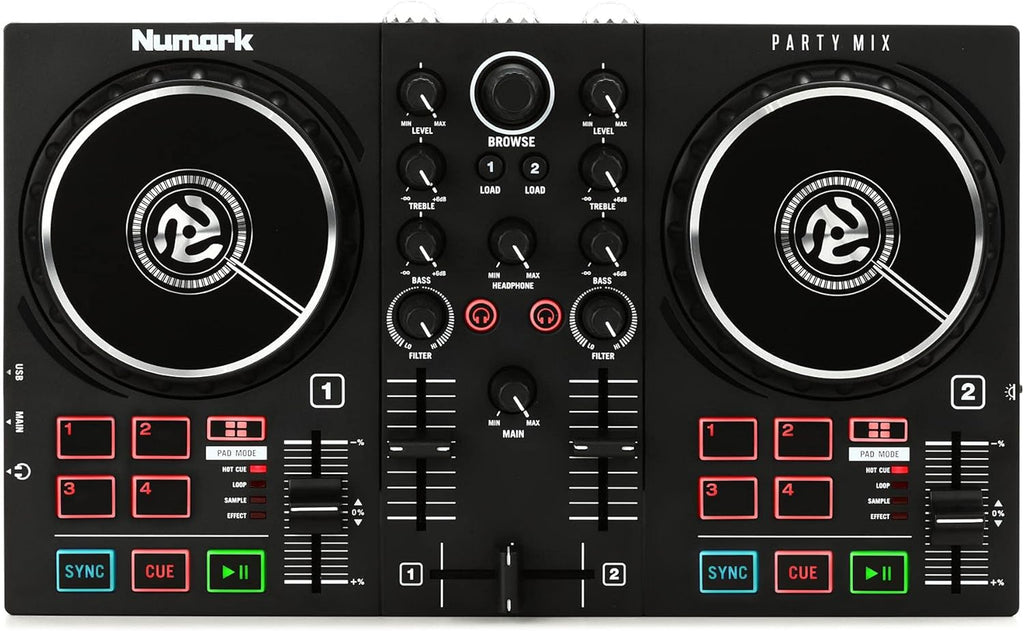 DJ Controller with Built-in Light Show Y297777