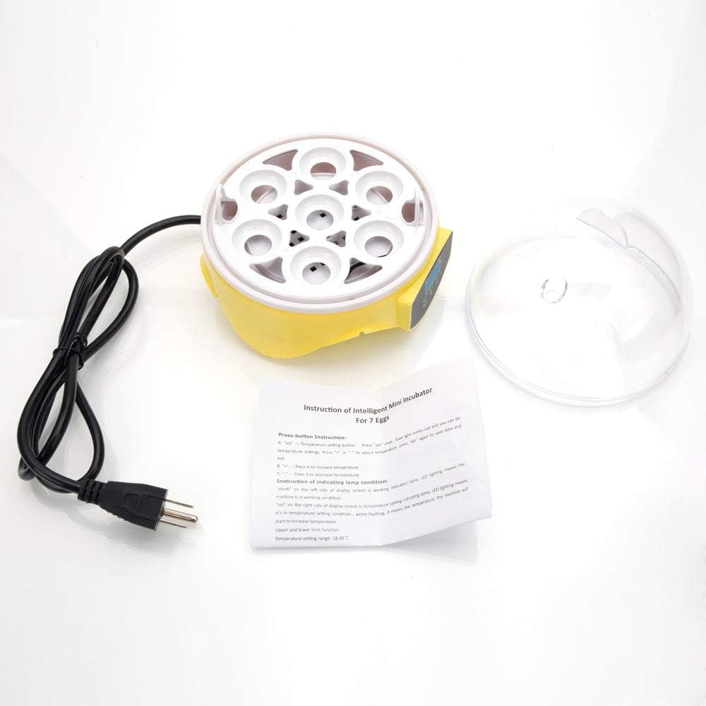 Yellow Mini Electric Poultry Incubator M29389