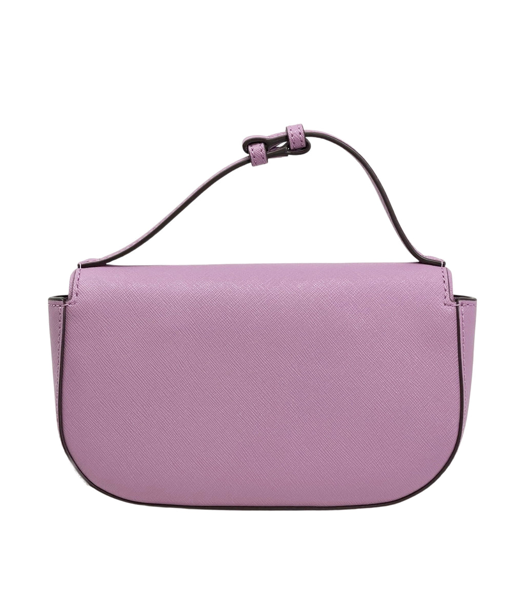 Small Saffiano Leather Top Handle Crossbody Bag B22100