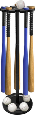 Wooden Baseball Bat Storage Rack Holds 10 Bats T67404