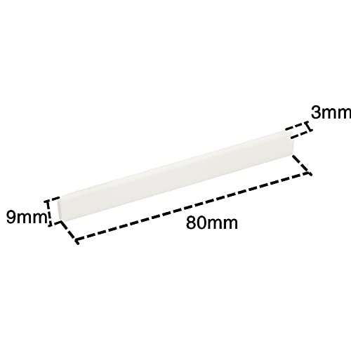 6 String Acoustic Guitar Bone Bridge Saddle and Nut I74214