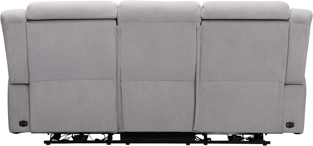 Gray Fabric Power Reclining Sofa V118800
