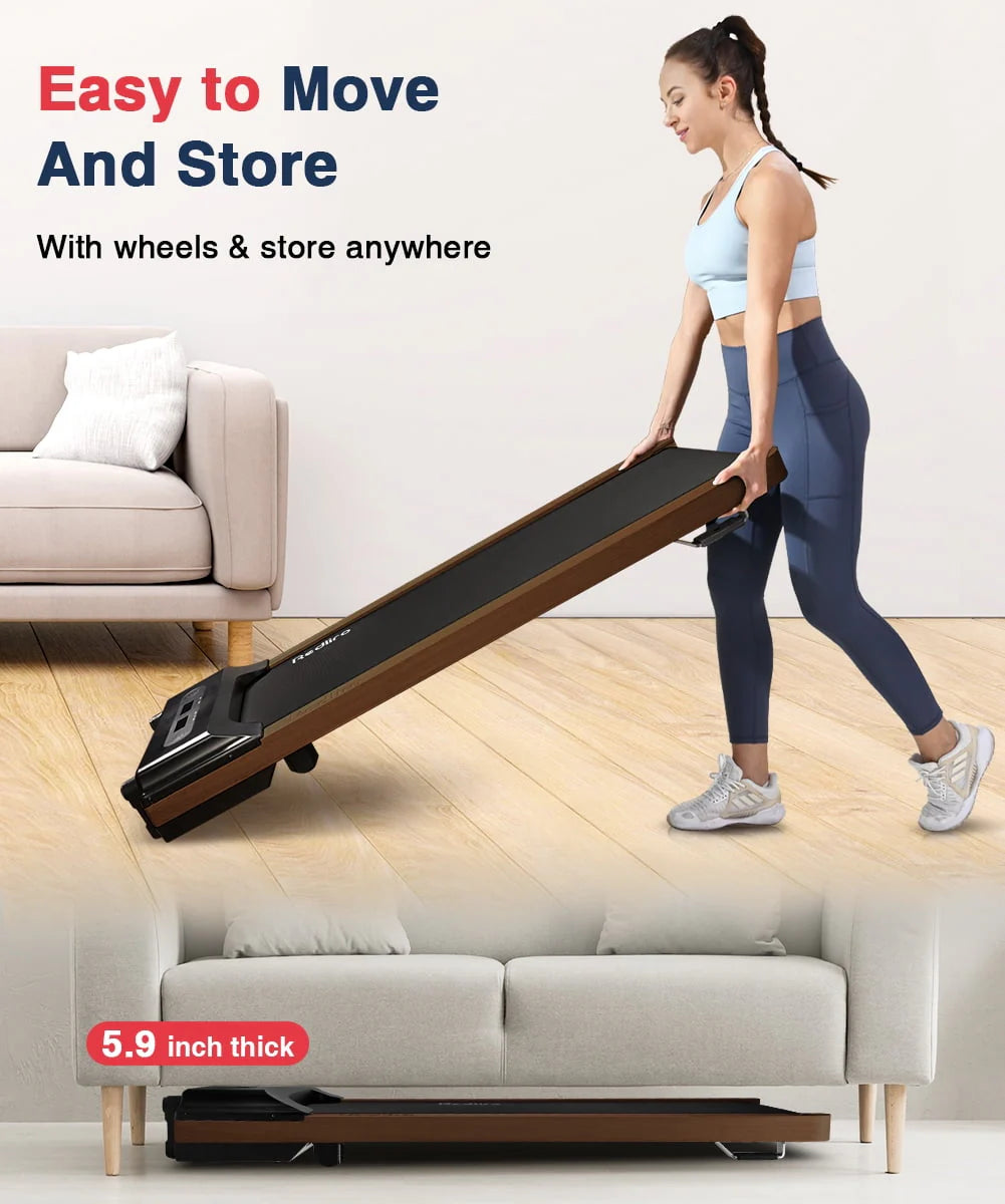 Walking Pad Under Desk Treadmill 300 lb Capacity 2.25HP G8846