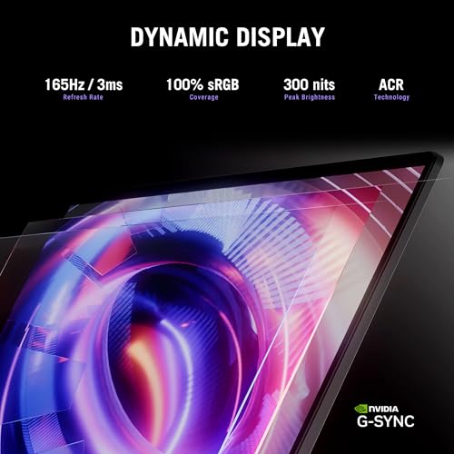 16” FHD+ 165Hz Display, RTX 5060, Intel Core i7, 16GB DDR5, 1TB SSD, Windows 11 Home Gaming Laptop H9157