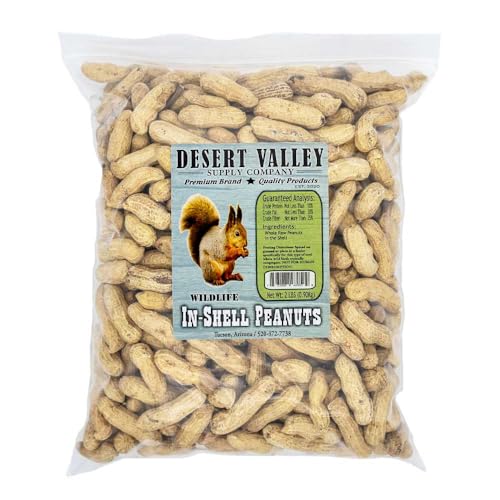 Shell Peanuts Wild Bird and Wildlife Food (5 Pounds) G3402