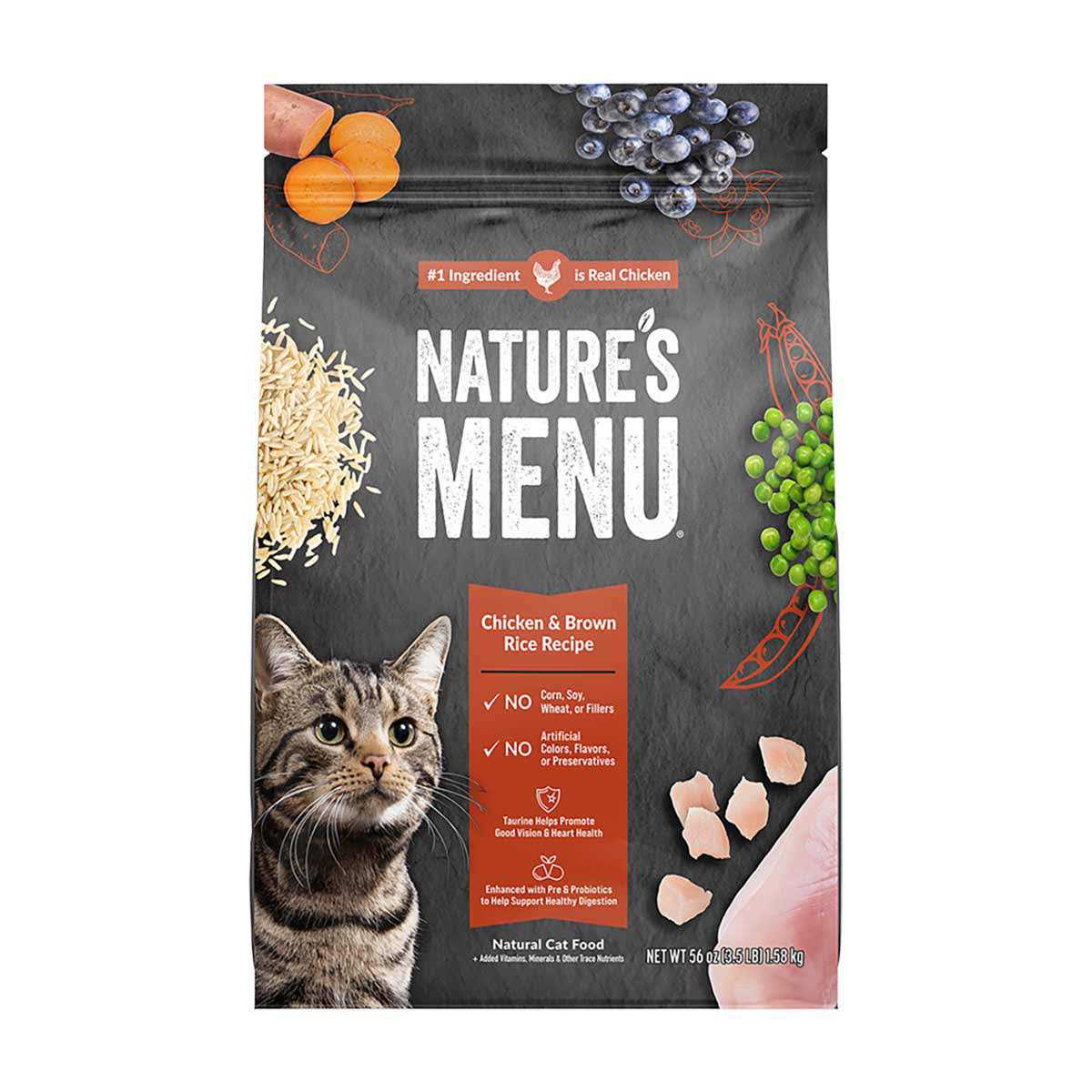 Chicken & Brown Rice Dry Cat Food L99961