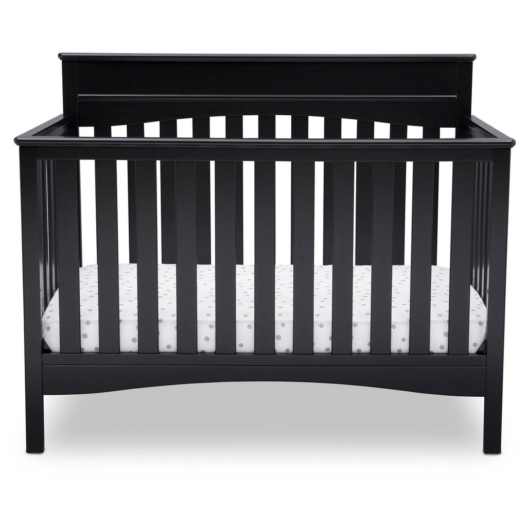 Black 4-in-1 Convertible Crib J8892