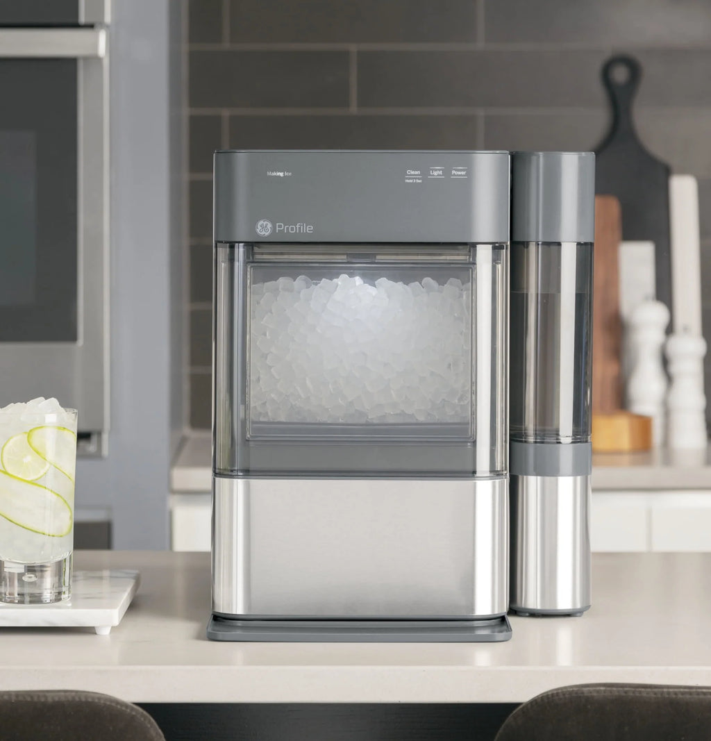 Black Stainless Countertop Nugget Ice Maker W33660