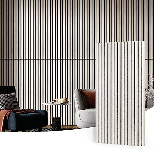 White Elm 3D Fluted Acoustic Panel B545