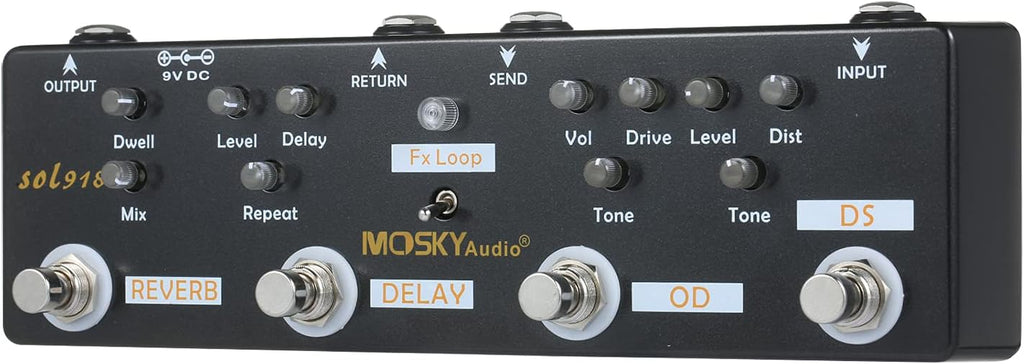 5-in-1 Multi Effect Guitar Pedal K177