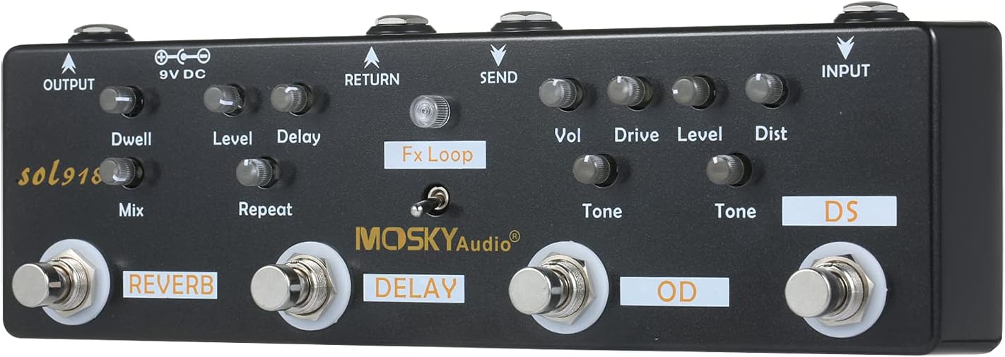 5-in-1 Multi Effect Guitar Pedal K177