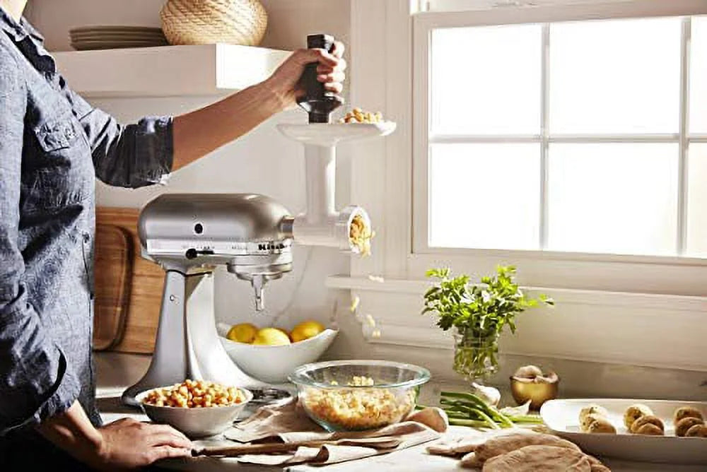 White Food Grinder Attachment H531