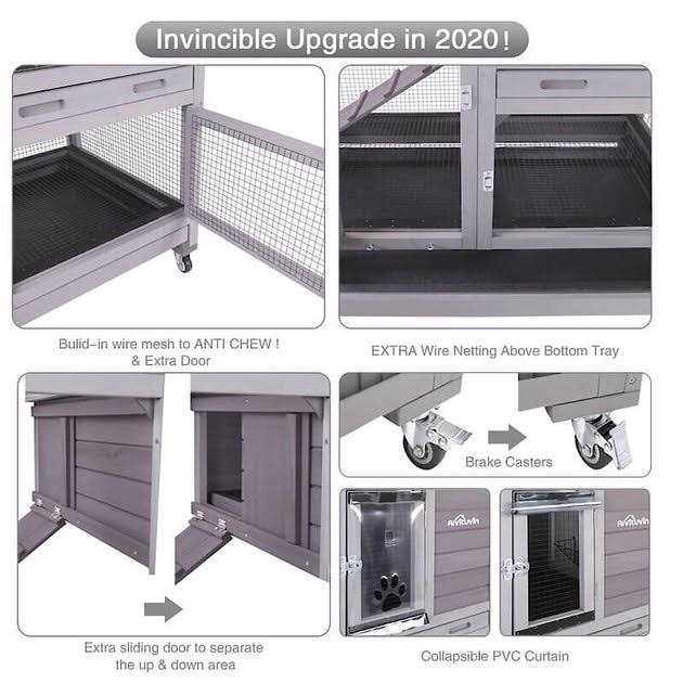 Outdoor Bunny Hutch A4212