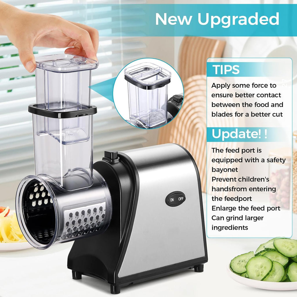 250W Electric Cheese Grater Slicer Shredder U618664
