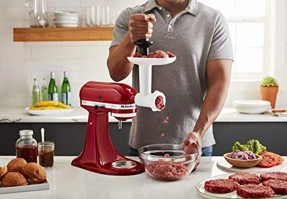 White Food Grinder Attachment H531
