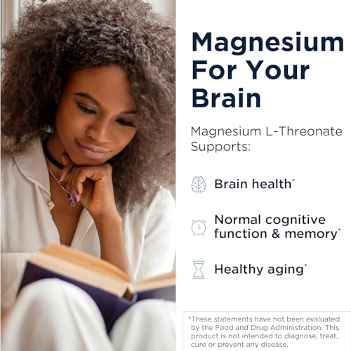 90 Vegan Capsules Magnesium L-Threonate Supplement D234711