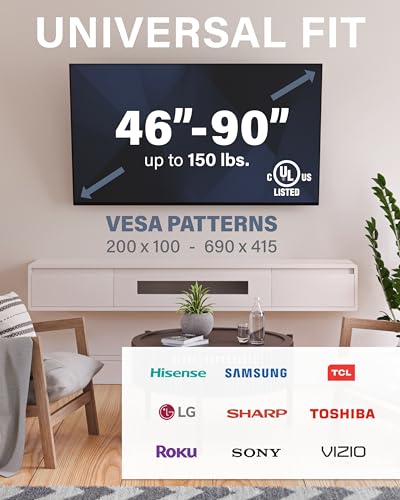 Tilting TV Wall Mount for Large TVs Up to 90” M994