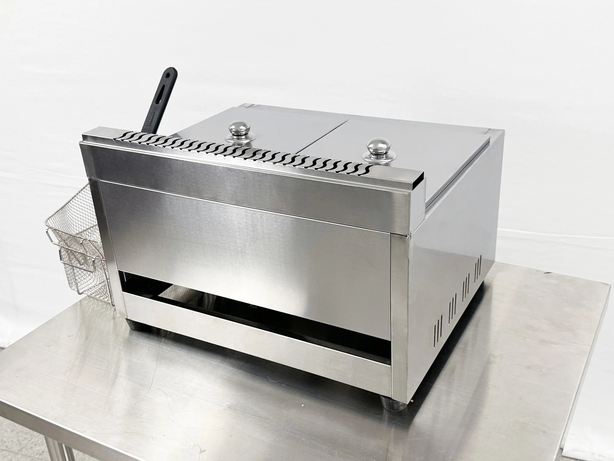 7 gallon Commercial Countertop Double Deep Fryer H5047