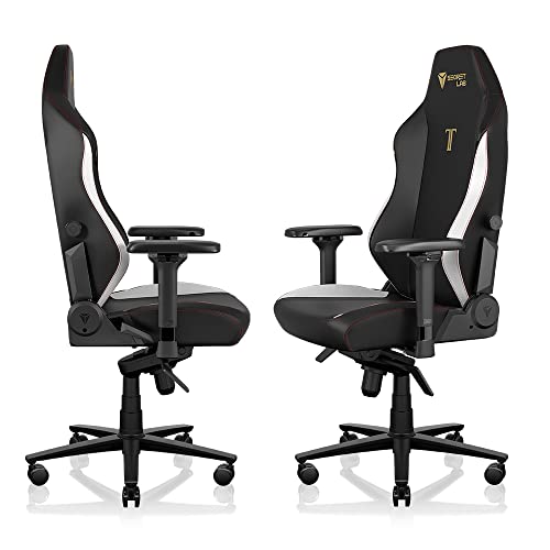 Black Leatherette Reclining Ergonomic Gaming Chair with 4D Armrests Z376
