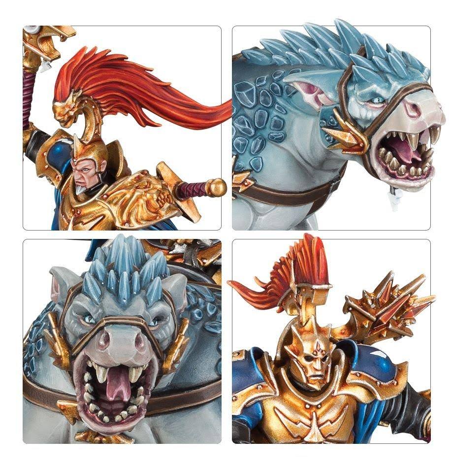Stormcast Eternals Evocators on Celestial Dracolines Z949918