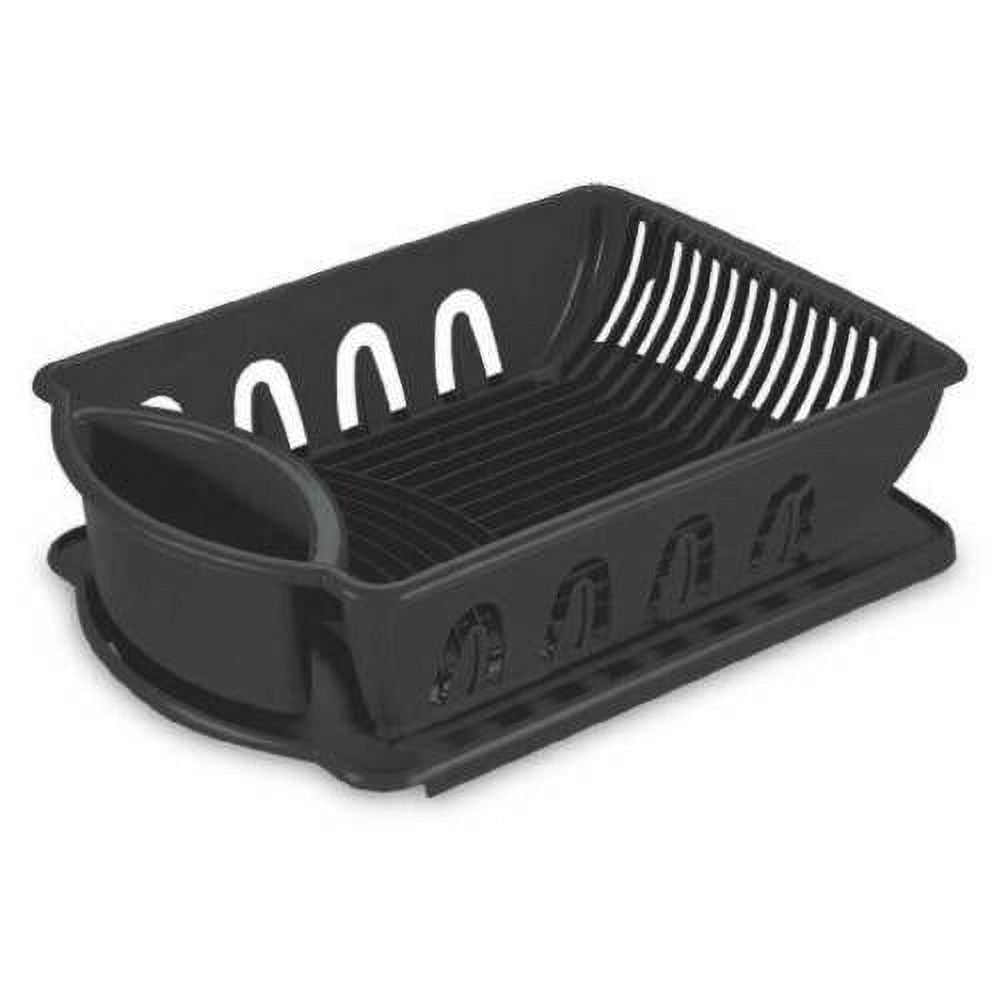2 Piece Plastic Dish Drainer Dry Rack O584725