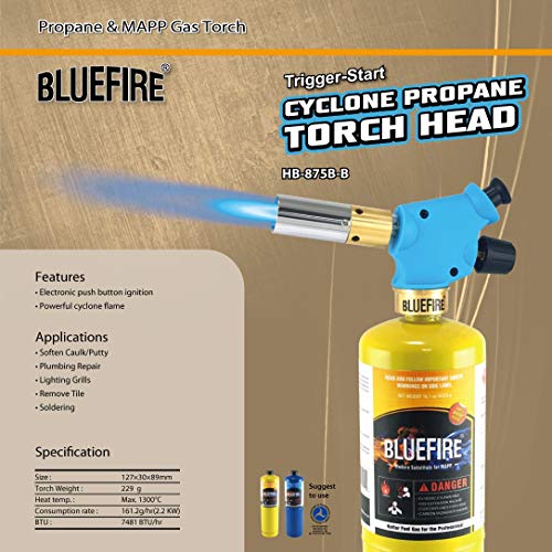 Handy Cyclone Torch Kit with MAPP Cylinder D367607