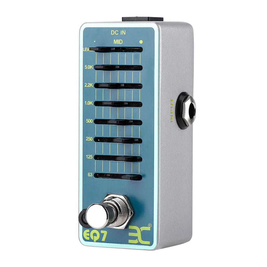 7-Band EQ Guitar Equalizer Effect Pedal T3551