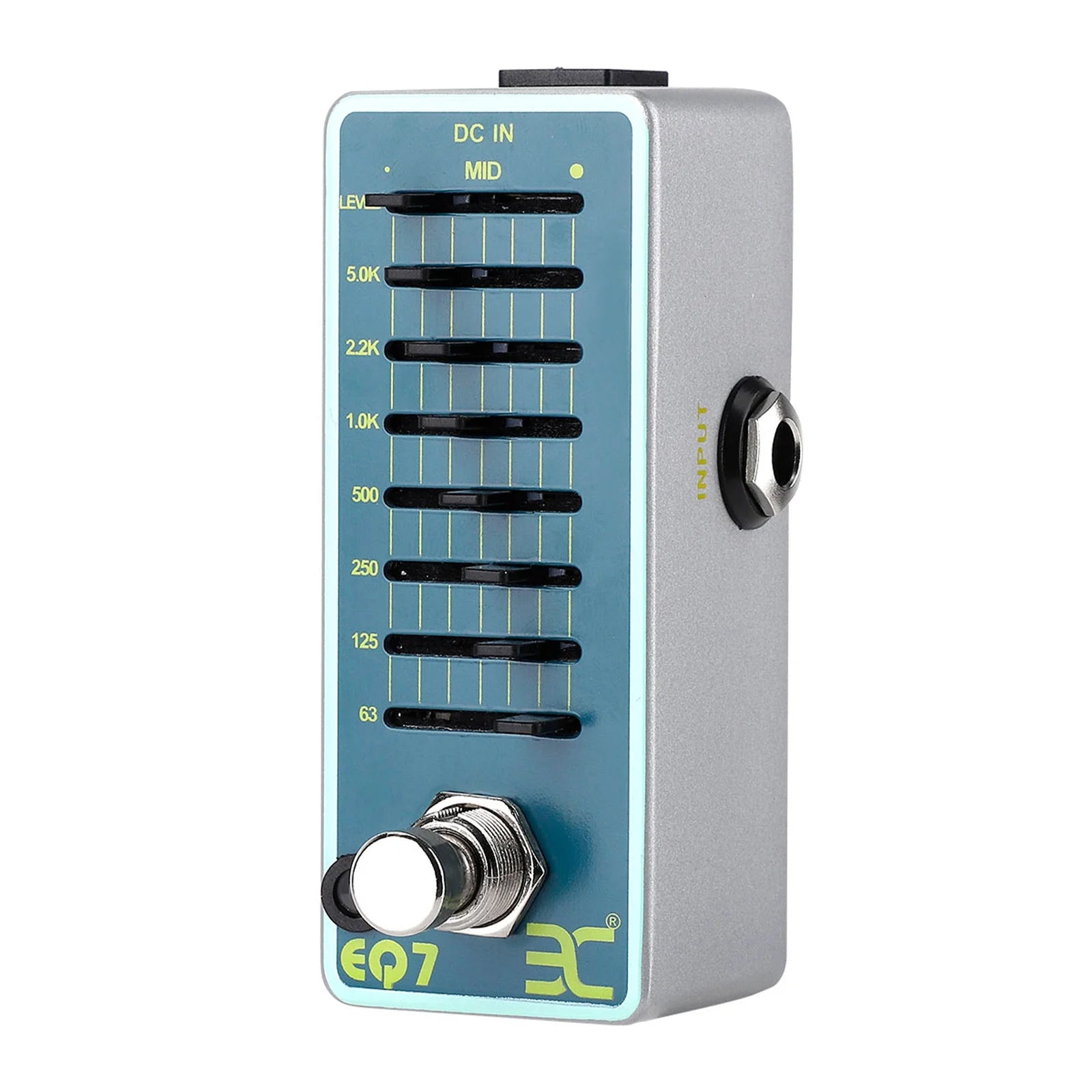 7-Band EQ Guitar Equalizer Effect Pedal T3551