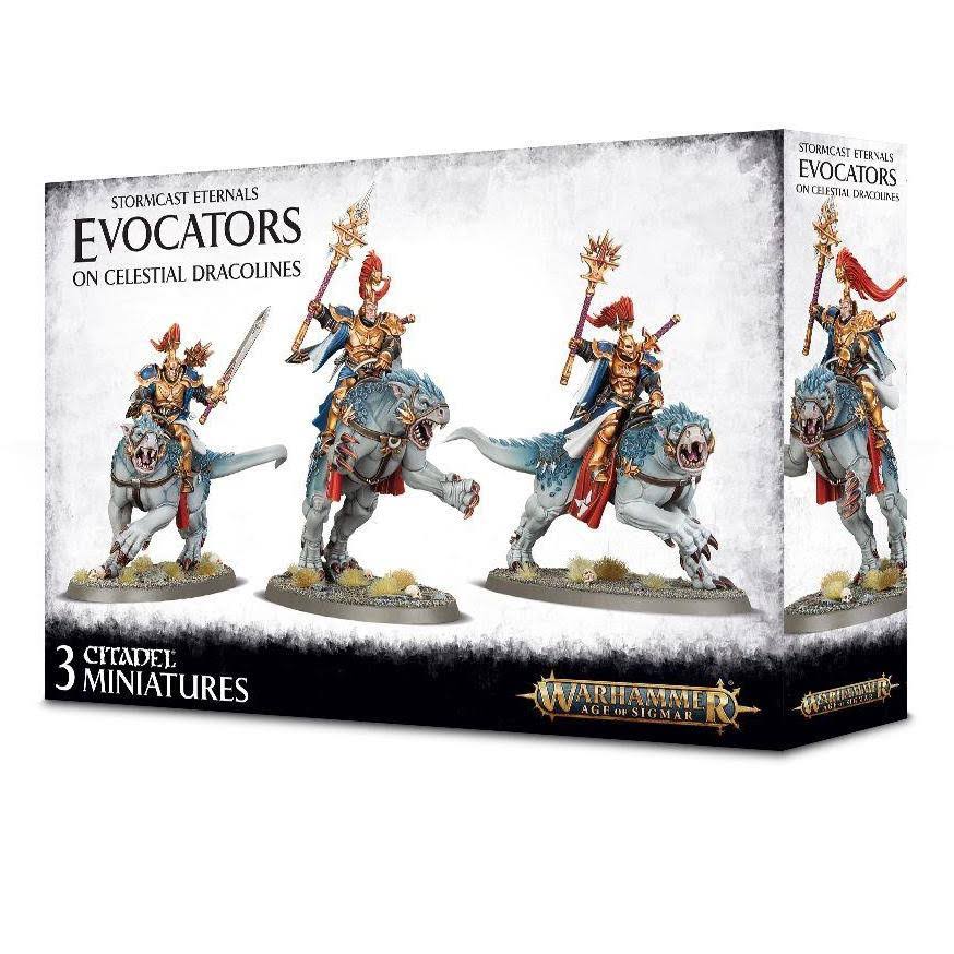 Stormcast Eternals Evocators on Celestial Dracolines Z949918