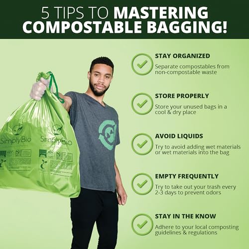13 Gallon Compostable Trash Bags Y2163