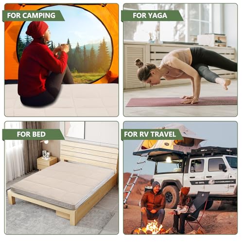 Twin Full Queen Foldable Floor Mattress Q974492