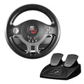 Racing steering wheel with pedals and gearshift paddles M751