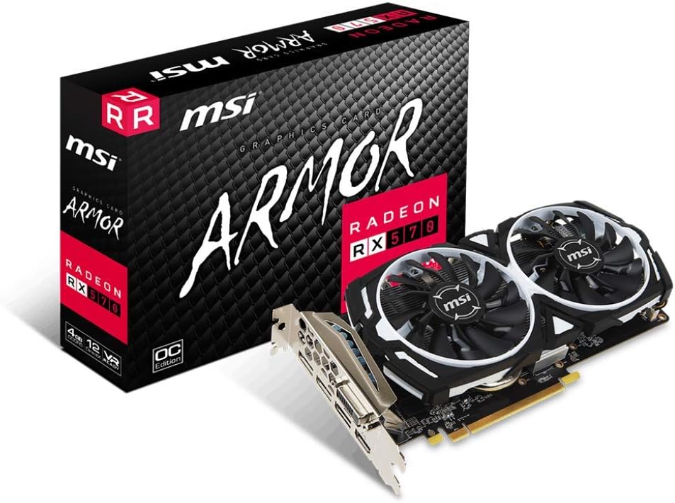 4GB GDRR5 Radeon Rx 570 Graphics Card A24720