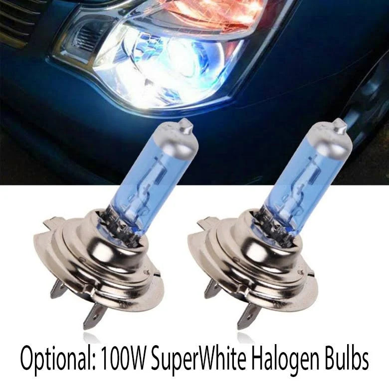 Smoked Chrome Crystal Headlights W1942