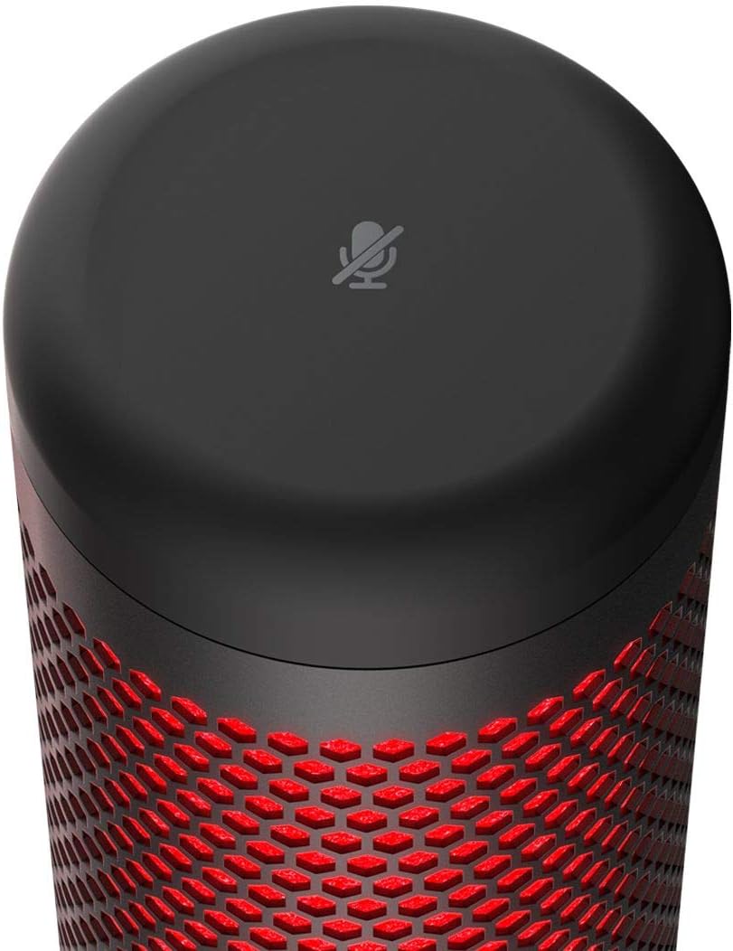 Red Black Electret Condenser Microphone with Pop Filter and Shock Mount E186