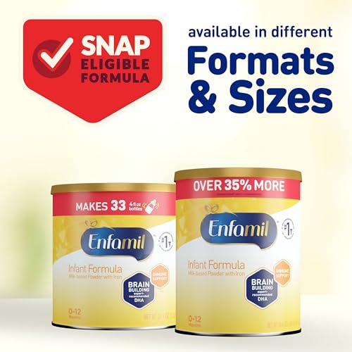 Milk-based Baby Formula Powder Can, 21.1 Oz (Pack of 4) O5301