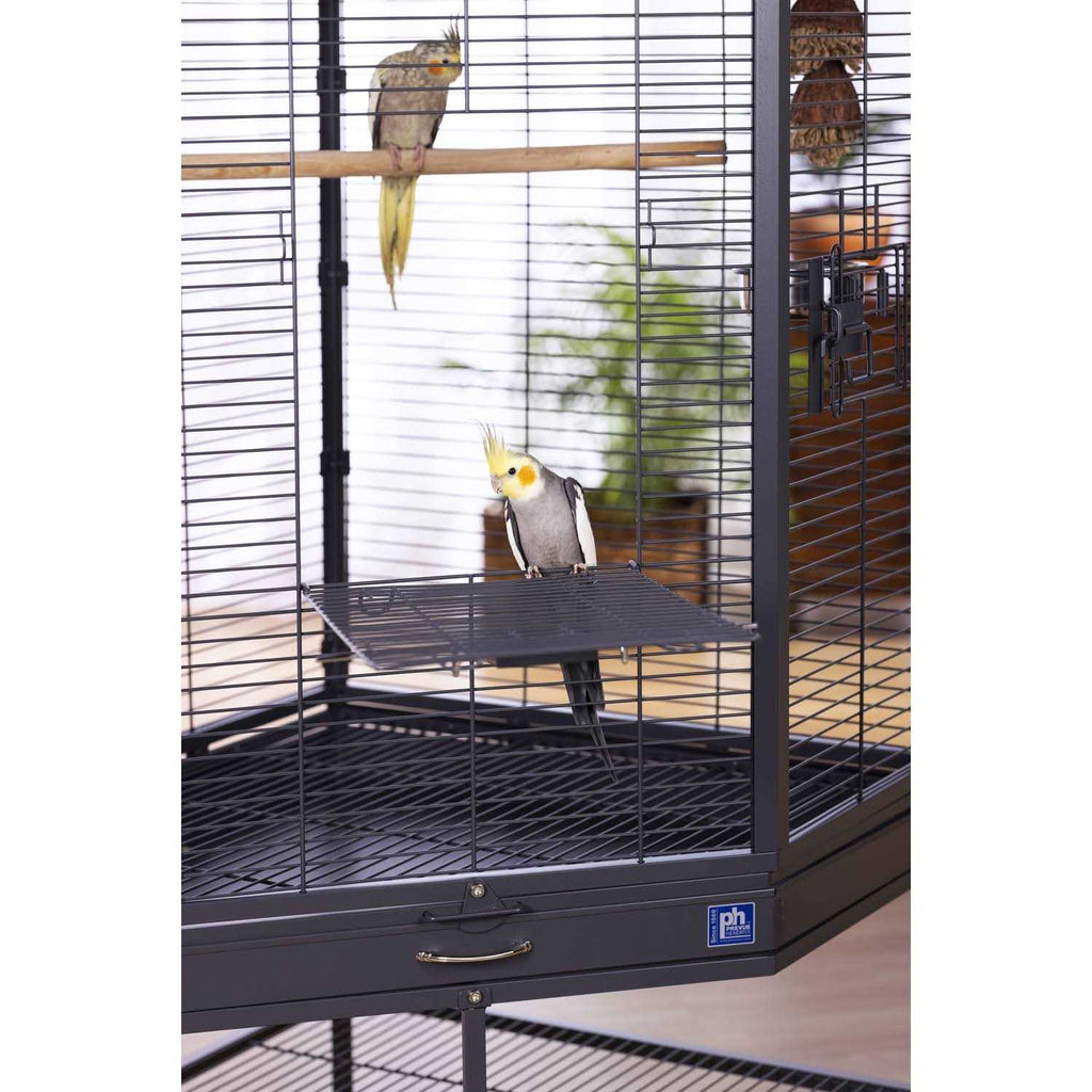 Prevue Cage Corner with Playtop U629311