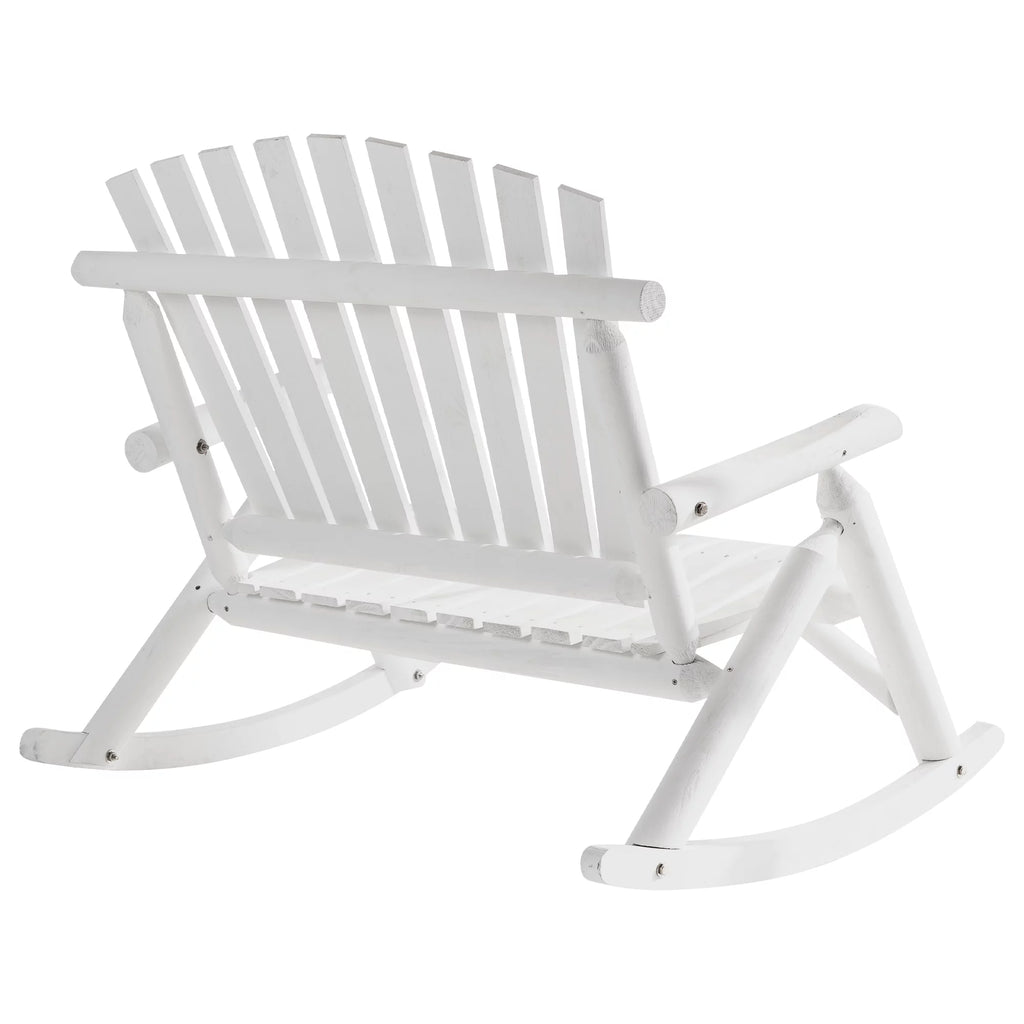 2-Person Wood Rocking Chair T40650