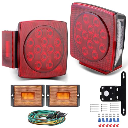 12V LED Trailer Light Kit with 25ft Trailer Wire R708048